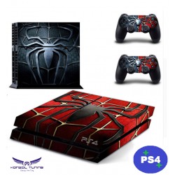 PS4 Classic - Konzolra és kontrollerre - Matrica - Spider