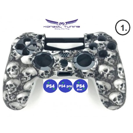 PS4 sorozat - Kontrollerre szilikon Skull