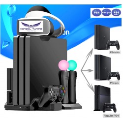 PS4 sorozat - Komplett állvány plusz  hűtés, kontroller töltés