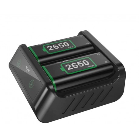 XBOX ONE SERIES - Kontrollerhez tölthető akku csomag és töltő - 2650mAh