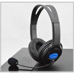 Gaming headset - Cool -fekete-kék