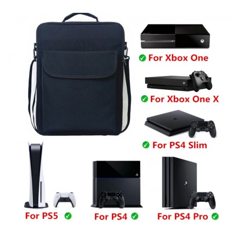 Konzolhoz és kontrollerekhez táska - Ps4 - Xbox One -PS5 -Series konzolokhoz