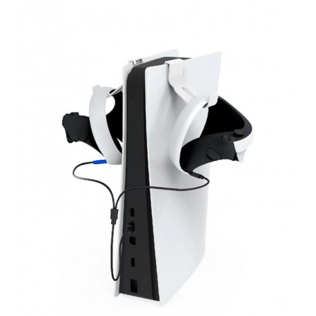 PS5 VR2 - Vezérlőhöz töltő kábel és tartó 