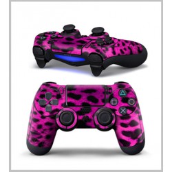 PS4 sorozat - Kontoller matrica  - Pink Leopard