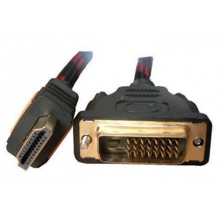 Kábel - DVI 24 - HDMI átalakító - PS3 vagy Xbox 360 konzolhoz