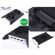 Konzol hűtő - Dokkoló - és USB HUB - XBOX ONE S konzolhoz - fekete