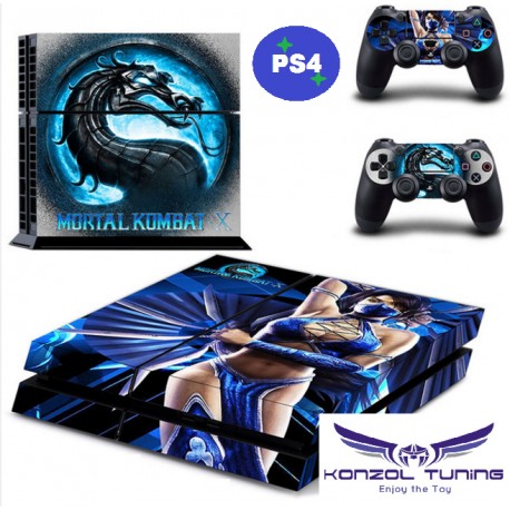 PS4  Skin - Konzolra és kontrollerre -Mortal Kombat 